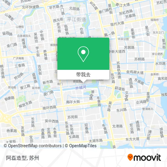 阿磊造型地图