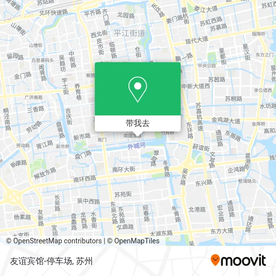 友谊宾馆-停车场地图