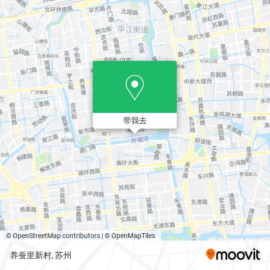 养蚕里新村地图