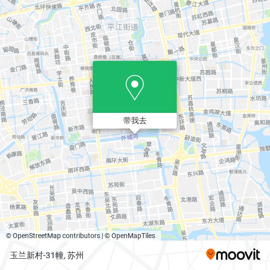 玉兰新村-31幢地图