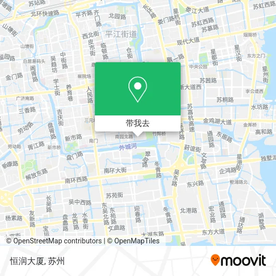 恒润大厦地图