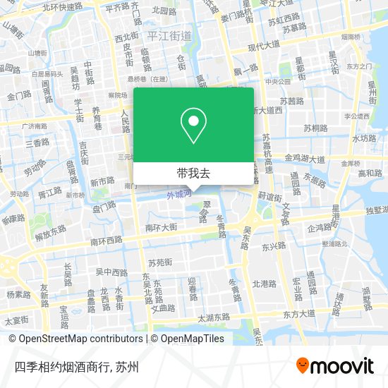 四季相约烟酒商行地图