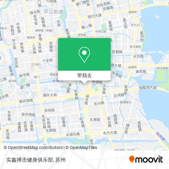 实鑫搏击健身俱乐部地图