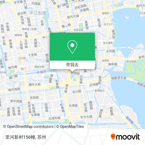 里河新村156幢地图