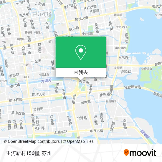 里河新村156幢地图