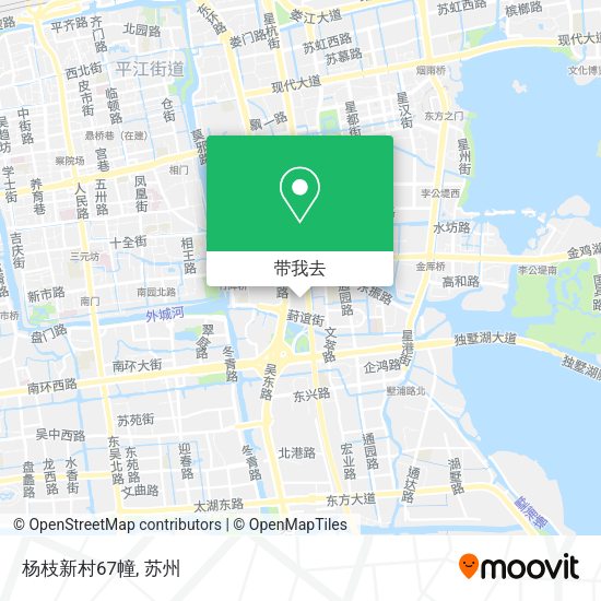 杨枝新村67幢地图