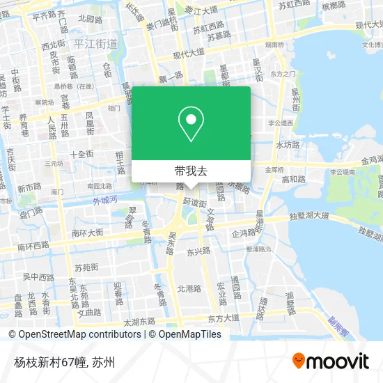 杨枝新村67幢地图