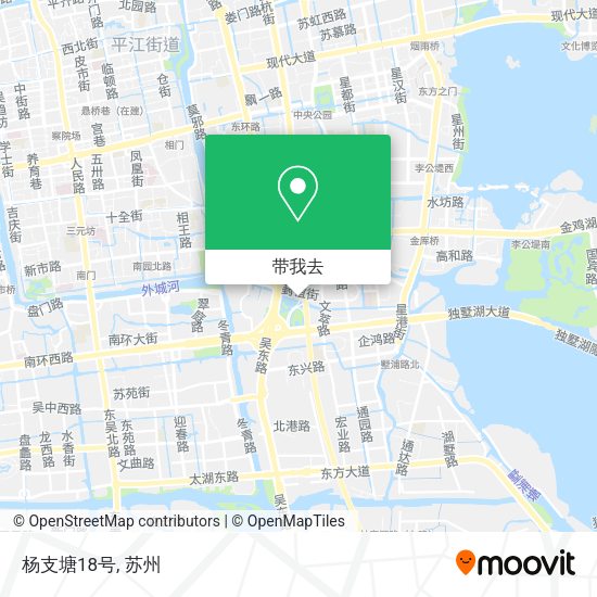 杨支塘18号地图