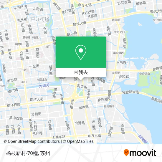 杨枝新村-70幢地图