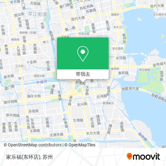 家乐福(东环店)地图