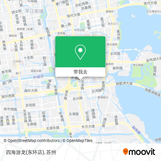 四海游龙(东环店)地图