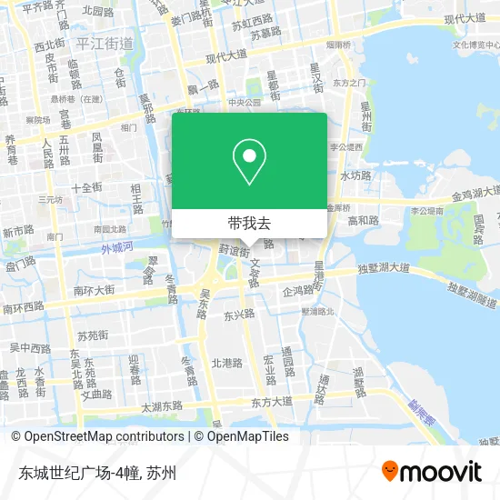 东城世纪广场-4幢地图