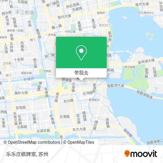 乐乐庄棋牌室地图