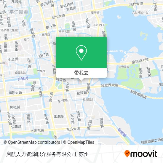 启航人力资源职介服务有限公司地图