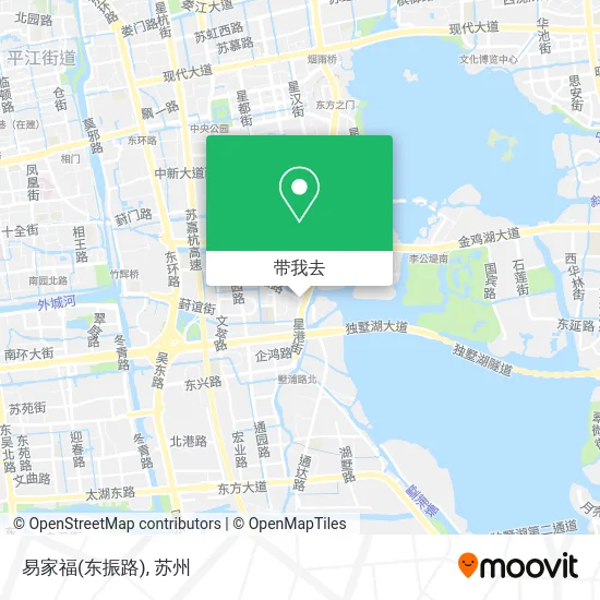 易家福(东振路)地图
