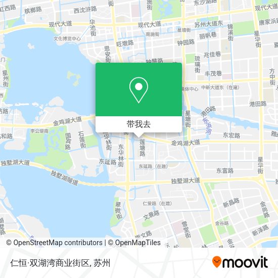 仁恒·双湖湾商业街区地图