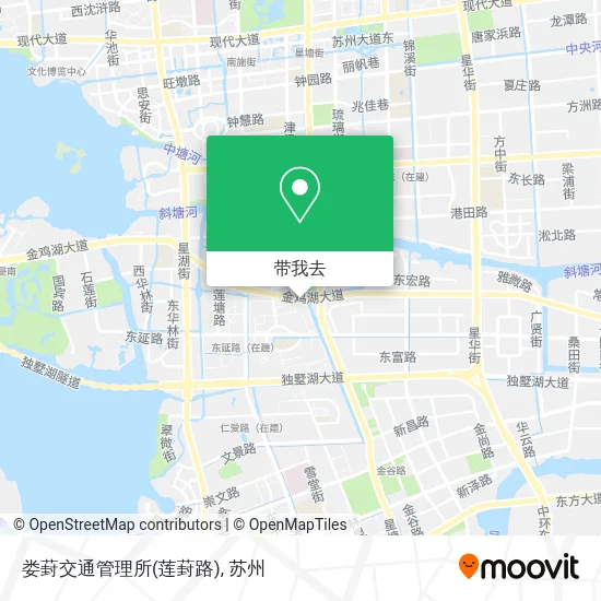 娄葑交通管理所(莲葑路)地图