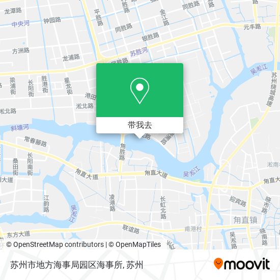 苏州市地方海事局园区海事所地图