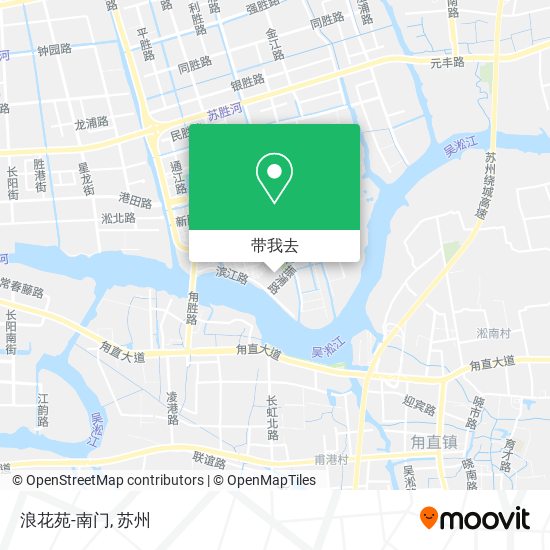 浪花苑-南门地图