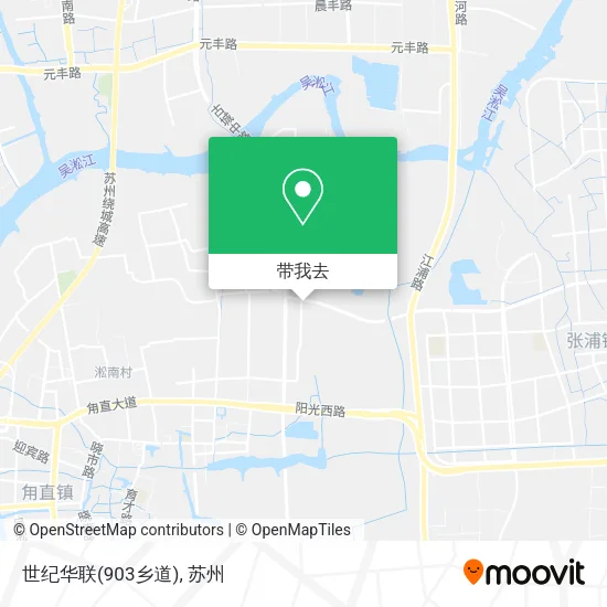 世纪华联(903乡道)地图