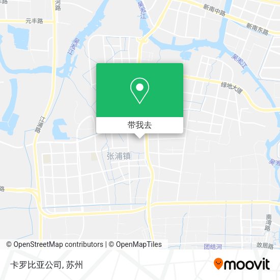 卡罗比亚公司地图