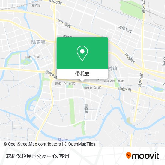 花桥保税展示交易中心地图