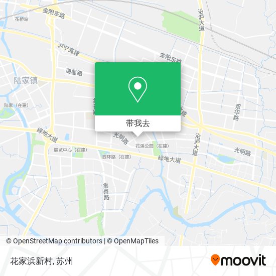 花家浜新村地图