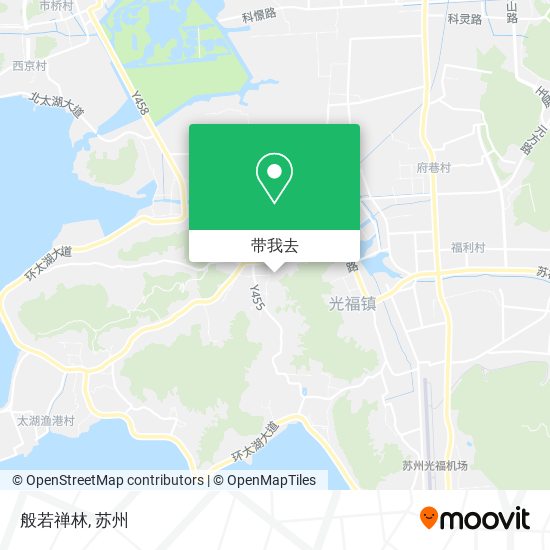 般若禅林地图