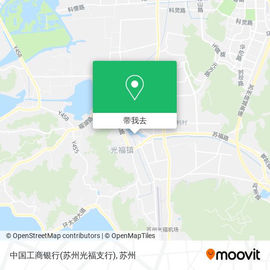 中国工商银行(苏州光福支行)地图