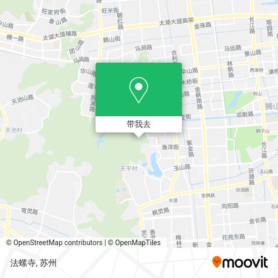 法螺寺地图