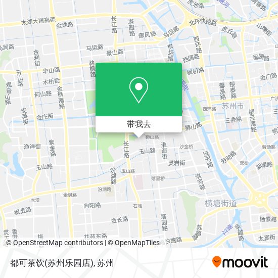 都可茶饮(苏州乐园店)地图