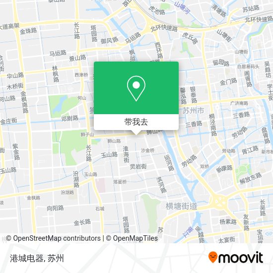 港城电器地图