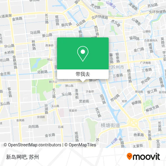 新岛网吧地图