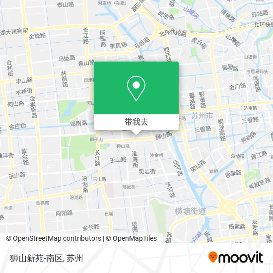 狮山新苑-南区地图