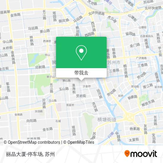 丽晶大厦-停车场地图