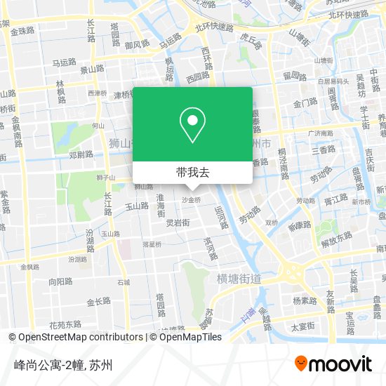 峰尚公寓-2幢地图
