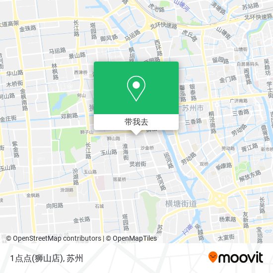 1点点(狮山店)地图