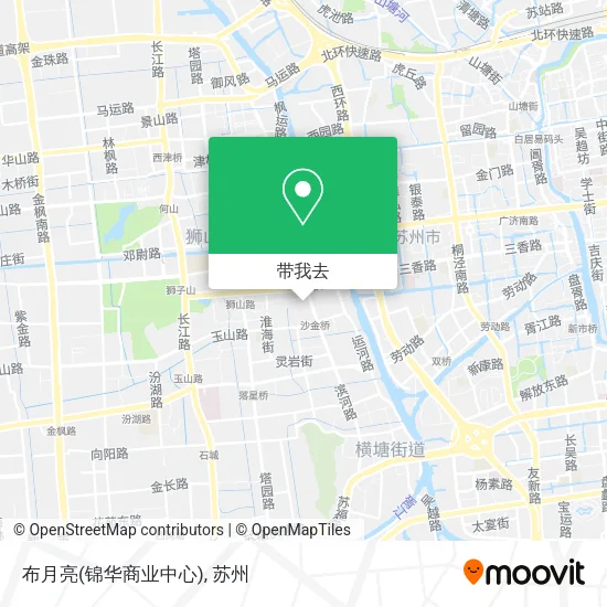 布月亮(锦华商业中心)地图