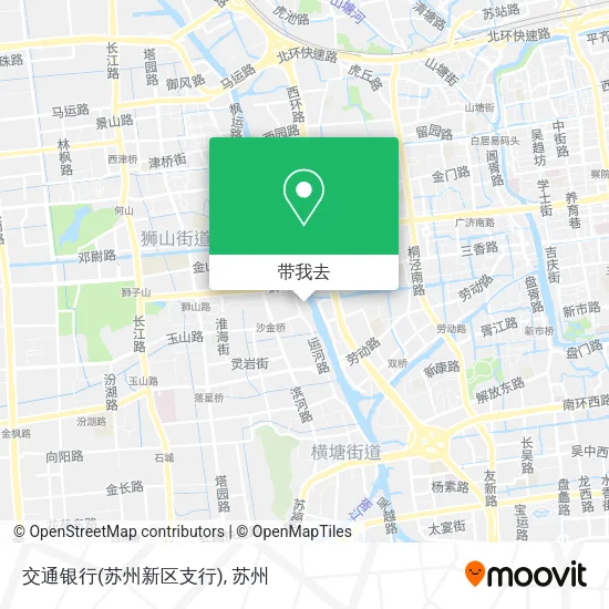 交通银行(苏州新区支行)地图