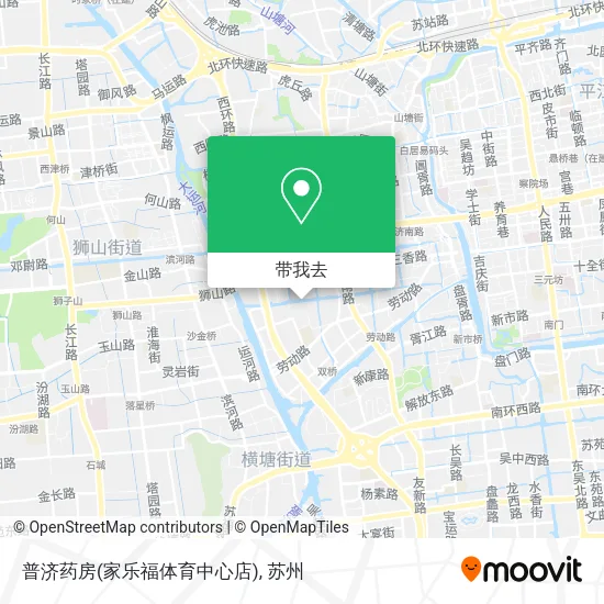 普济药房(家乐福体育中心店)地图
