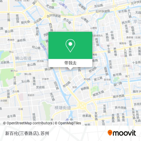 新百伦(三香路店)地图