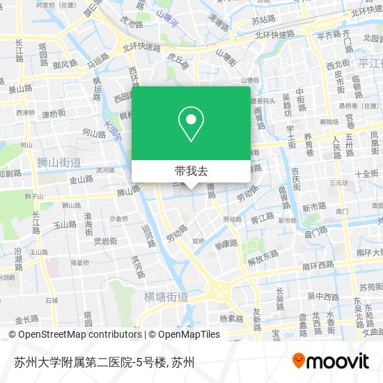苏州大学附属第二医院-5号楼地图