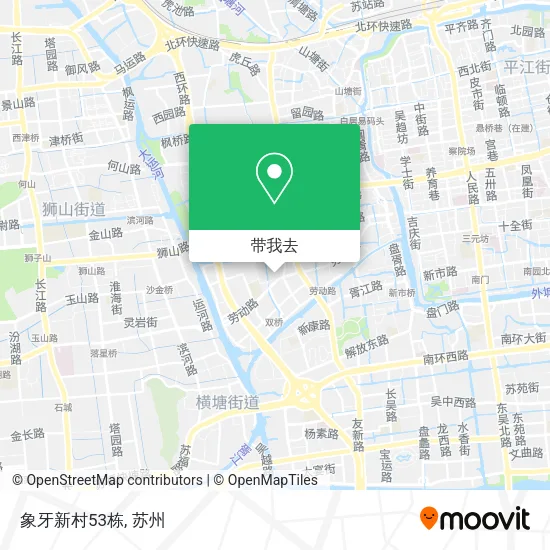 象牙新村53栋地图