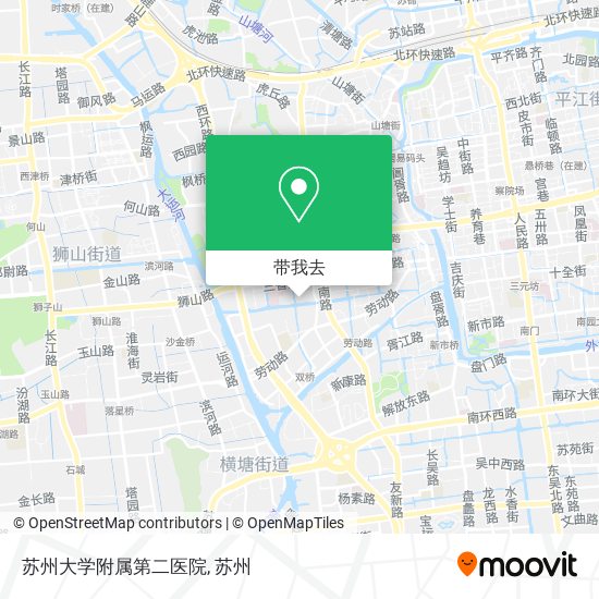 苏州大学附属第二医院地图