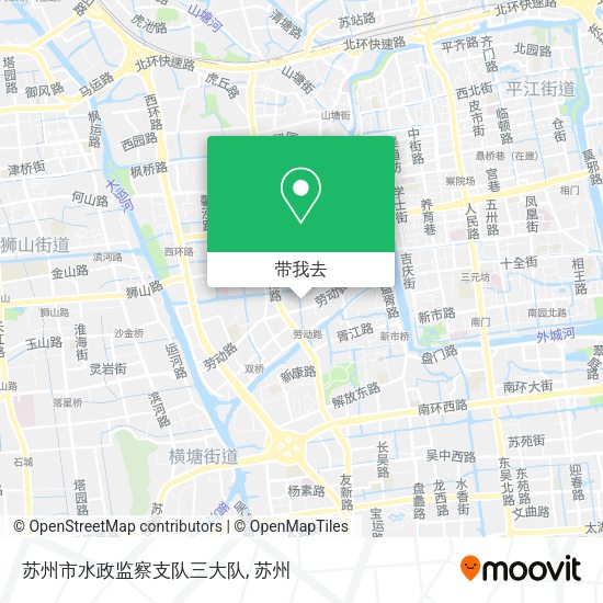 苏州市水政监察支队三大队地图