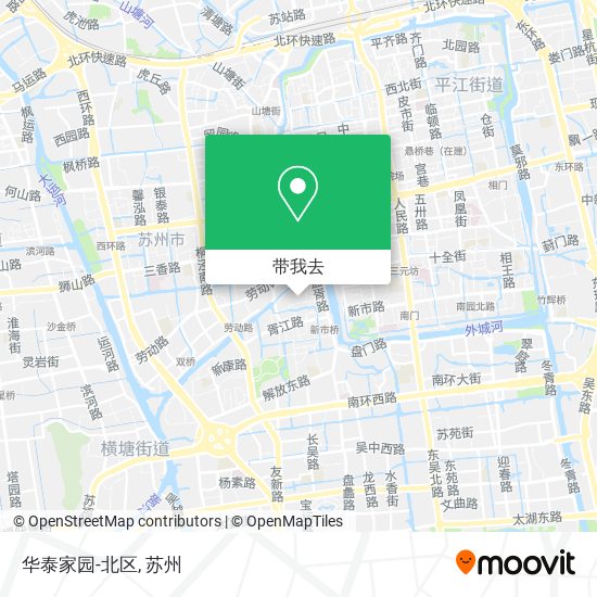 华泰家园-北区地图