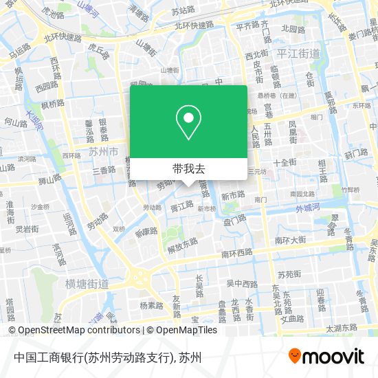 中国工商银行(苏州劳动路支行)地图
