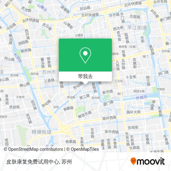 皮肤康复免费试用中心地图