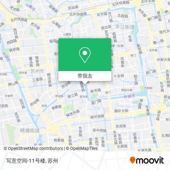 写意空间-11号楼地图