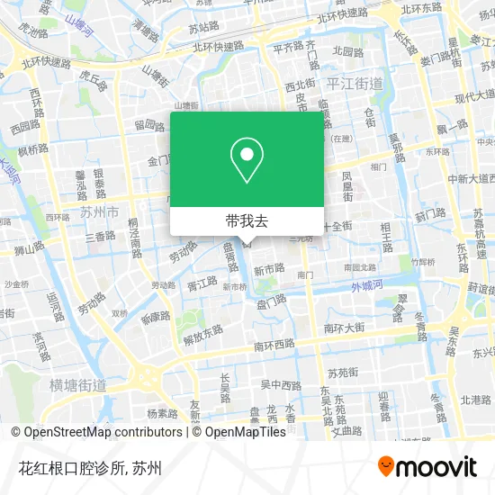 花红根口腔诊所地图
